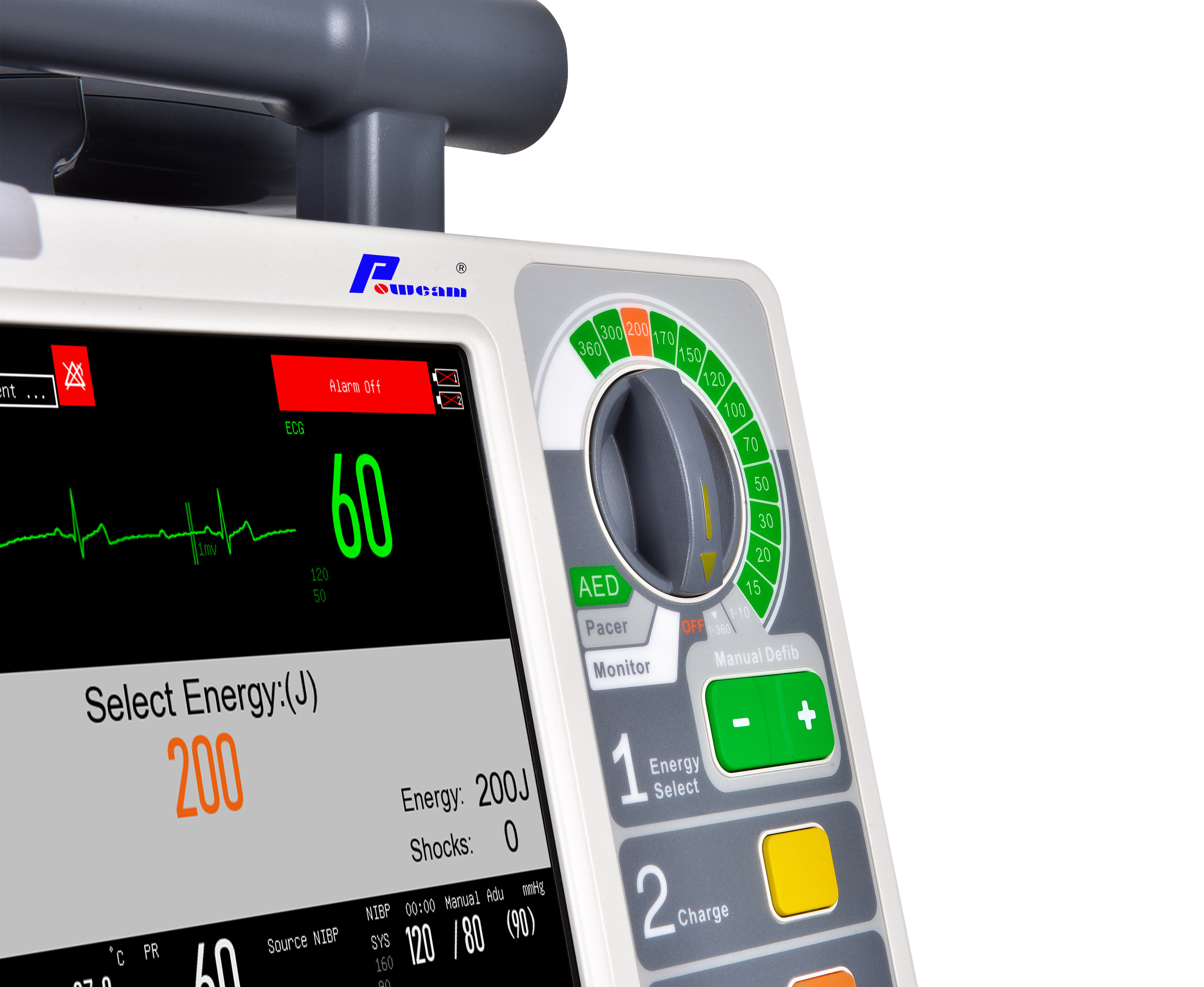 医院AED专业双相除颤器监视器